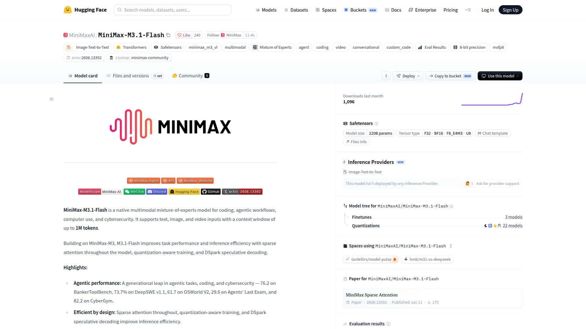 MiniMax-M3.1-Flash 스크린샷