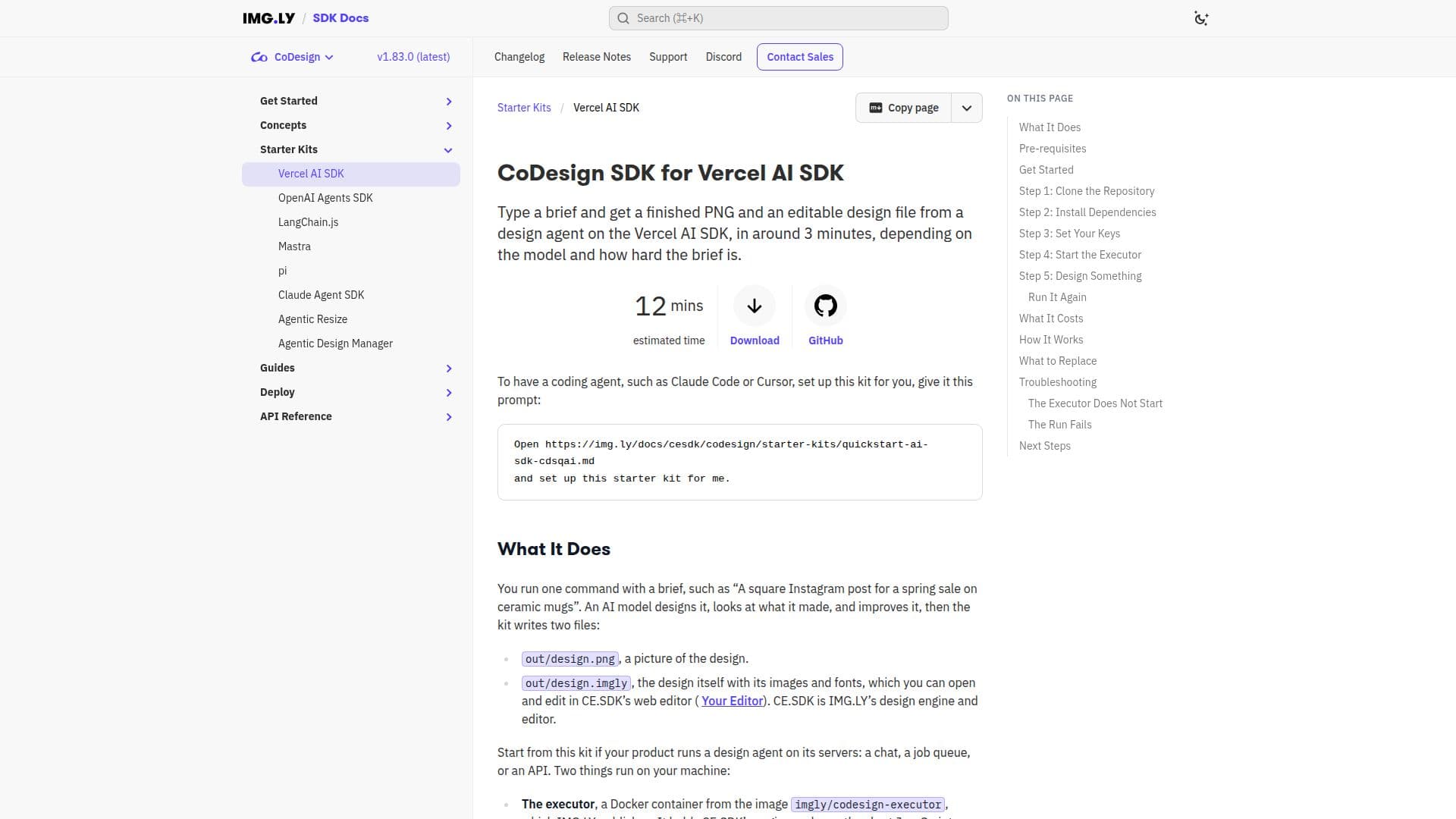 Скриншот CoDesign SDK