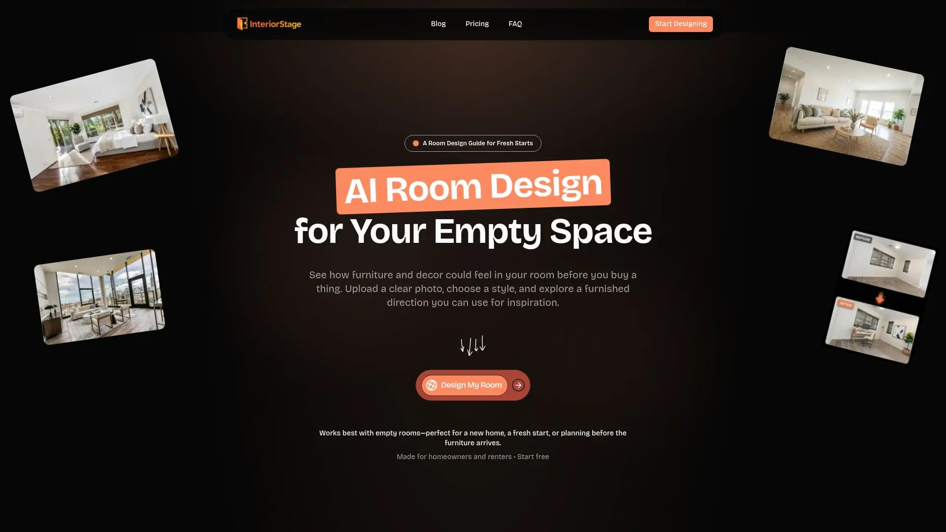 Captura de pantalla de InteriorStage