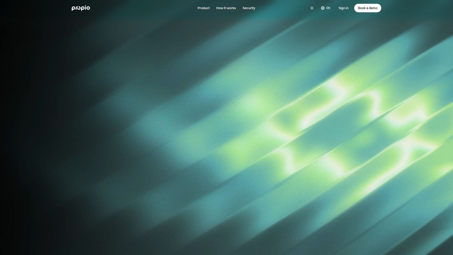 Propio screenshot