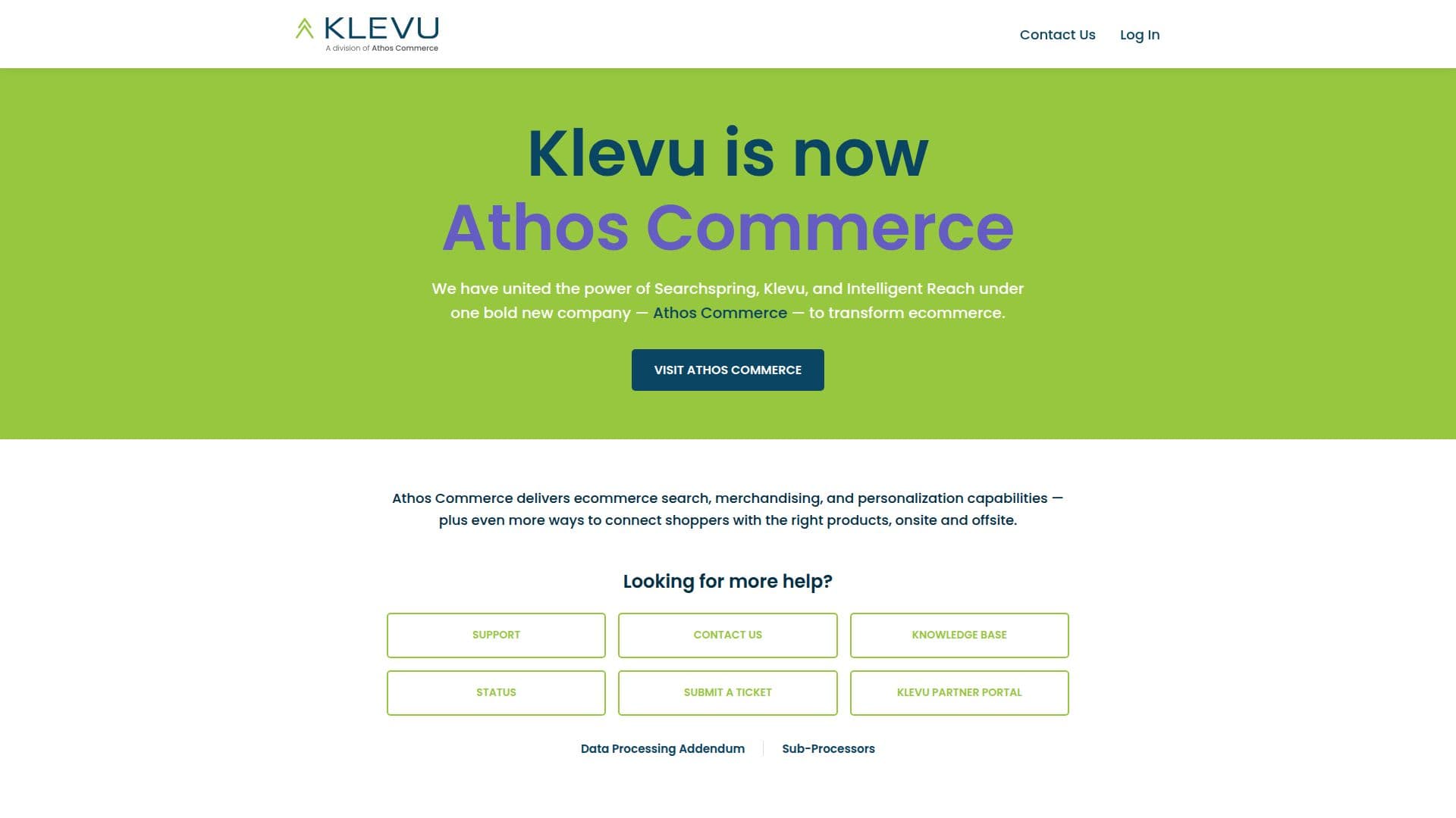 Klevu AI Lösungen screenshot