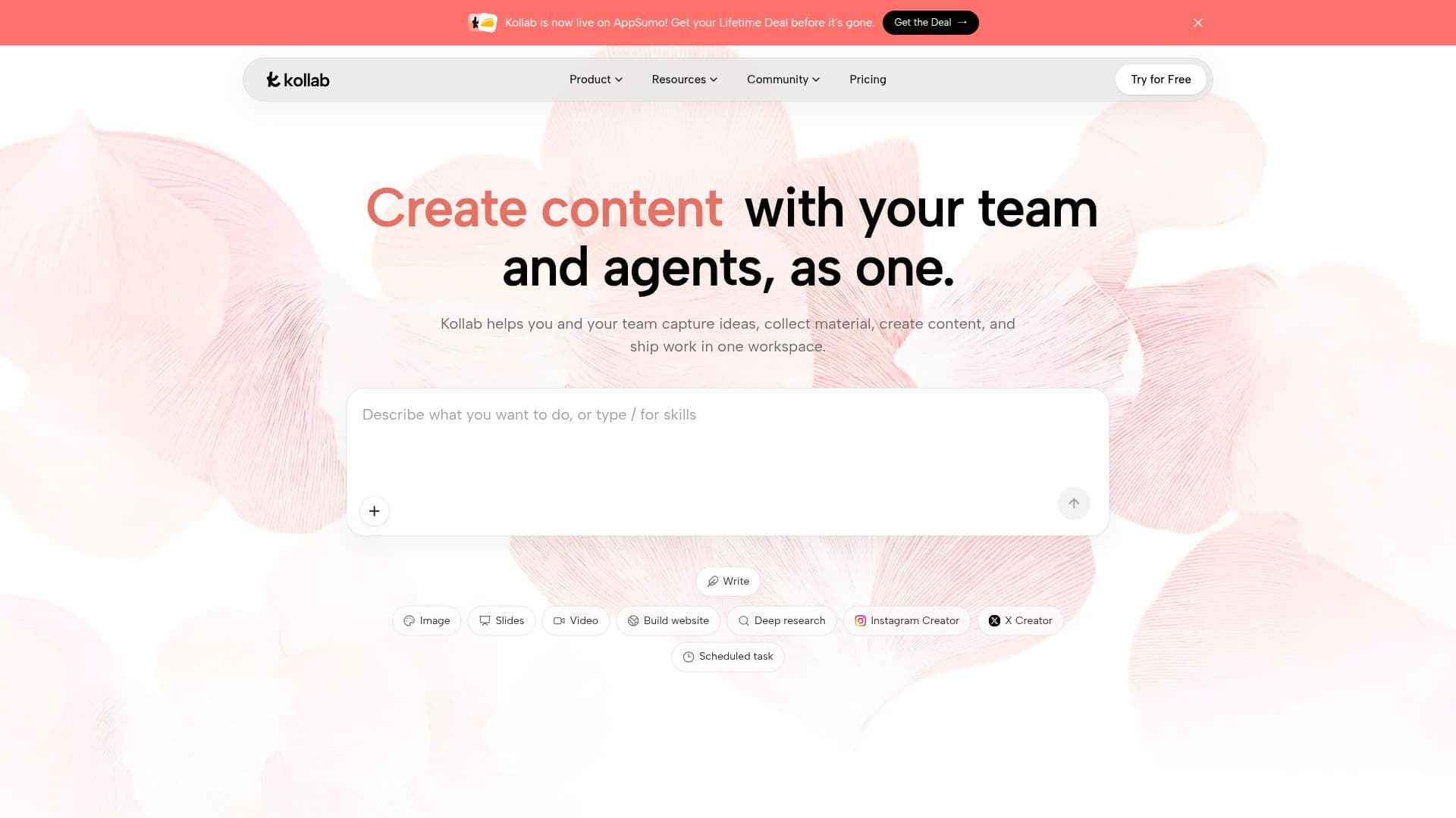 Kollab screenshot