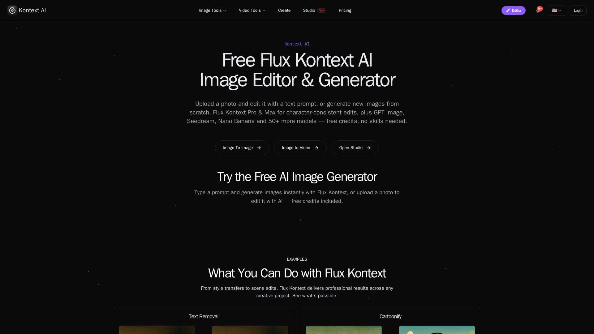 Kontext AI screenshot