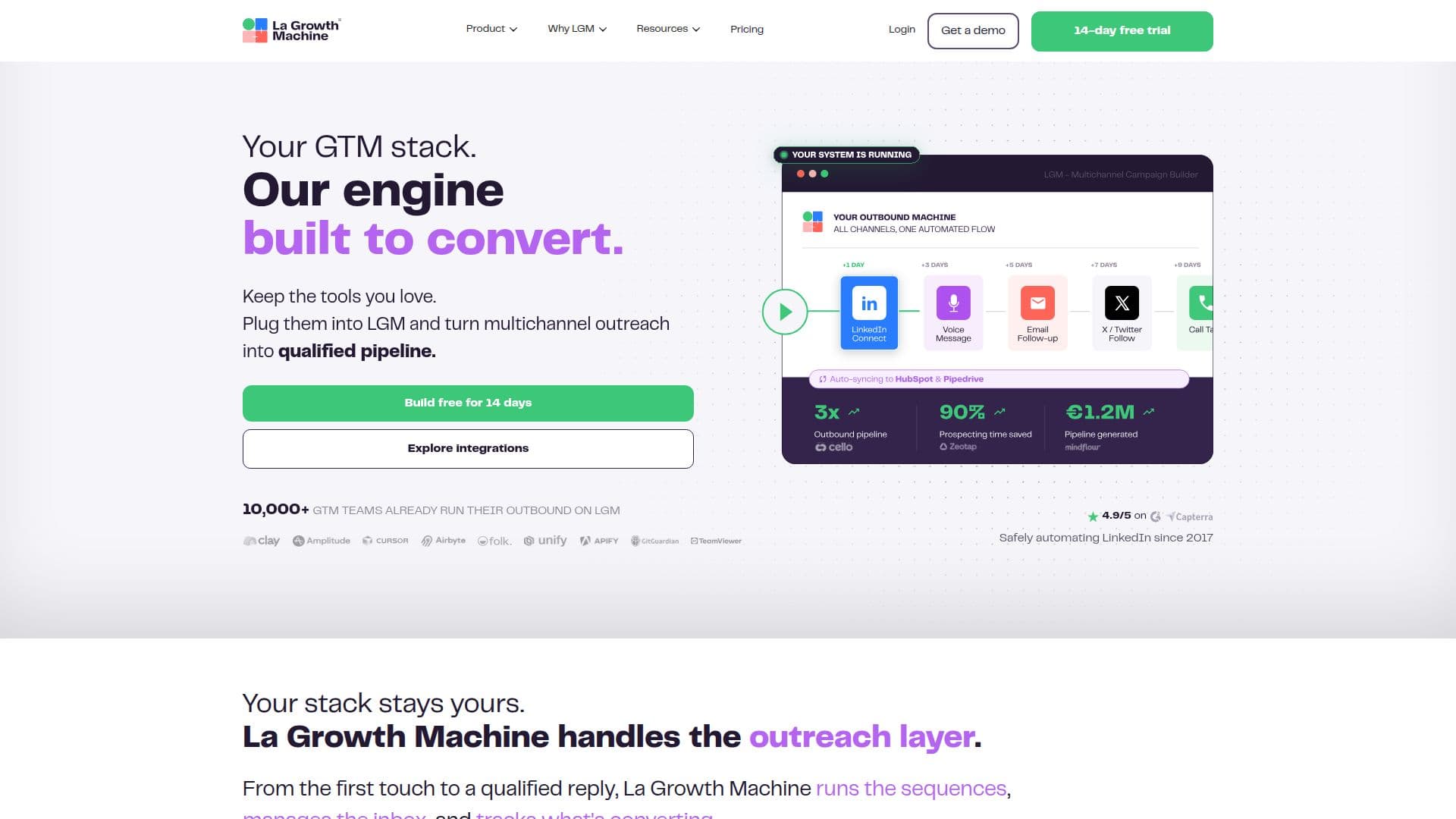 La Growth Machine screenshot