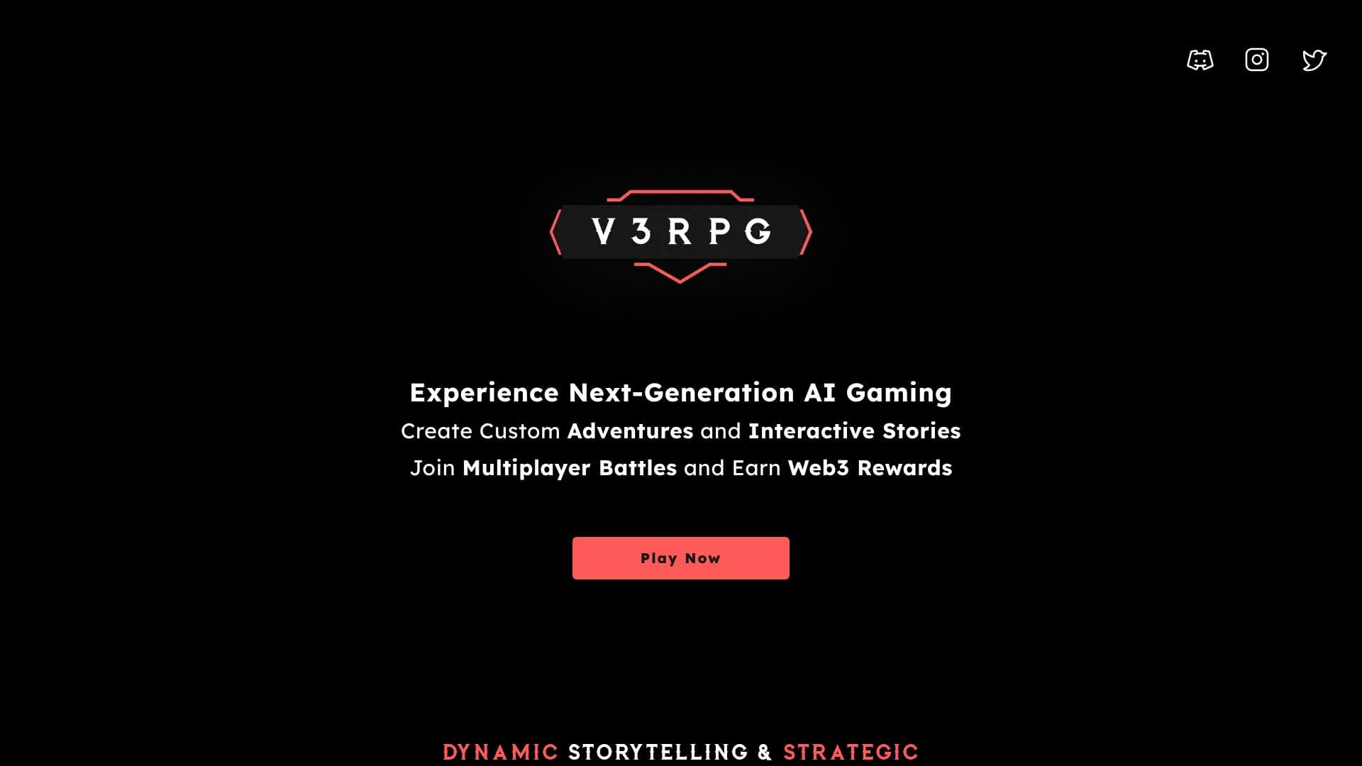 v3RPG - AI-Powered RPG Adventure screenshot