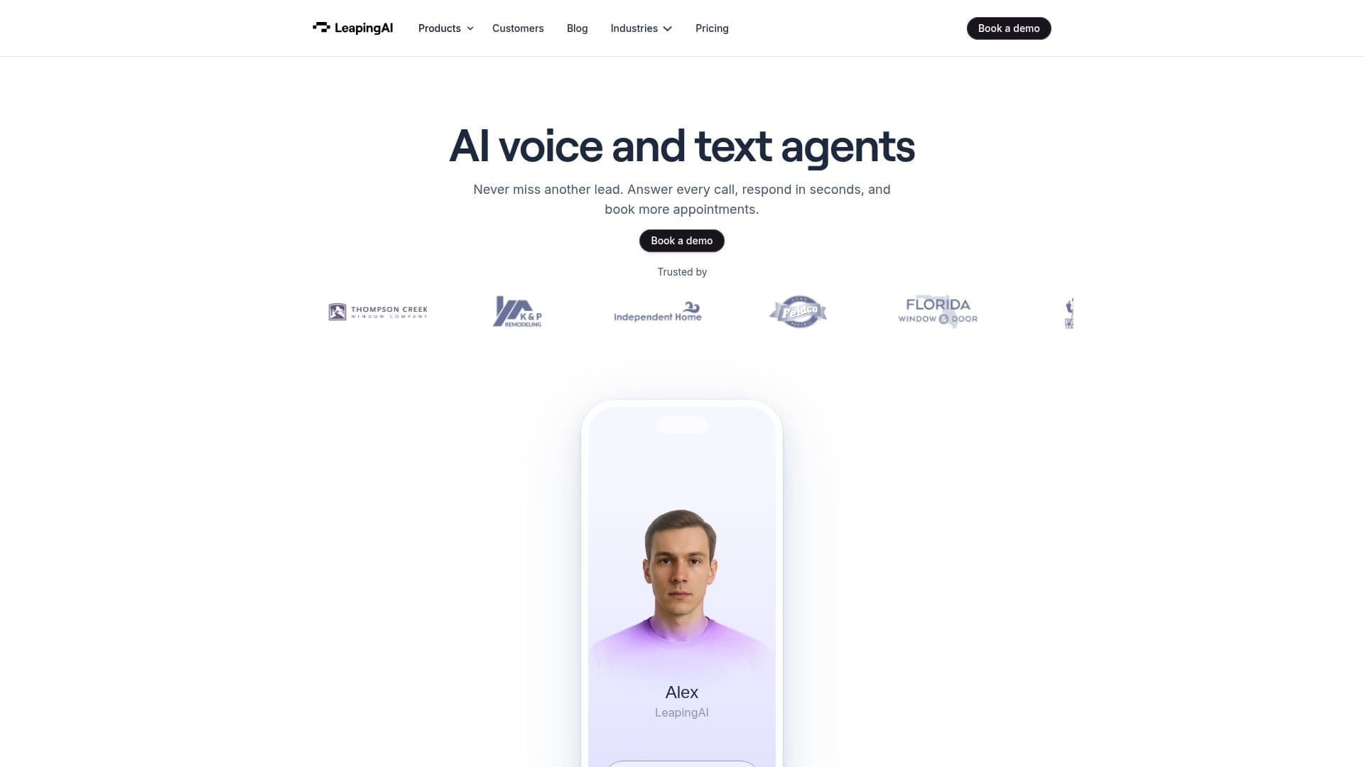 Leaping AI screenshot