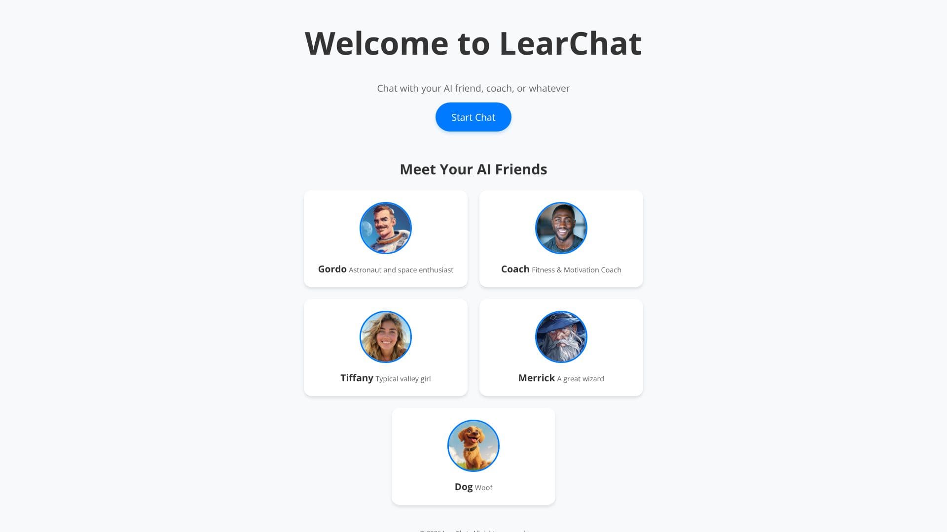 LearChat 스크린샷