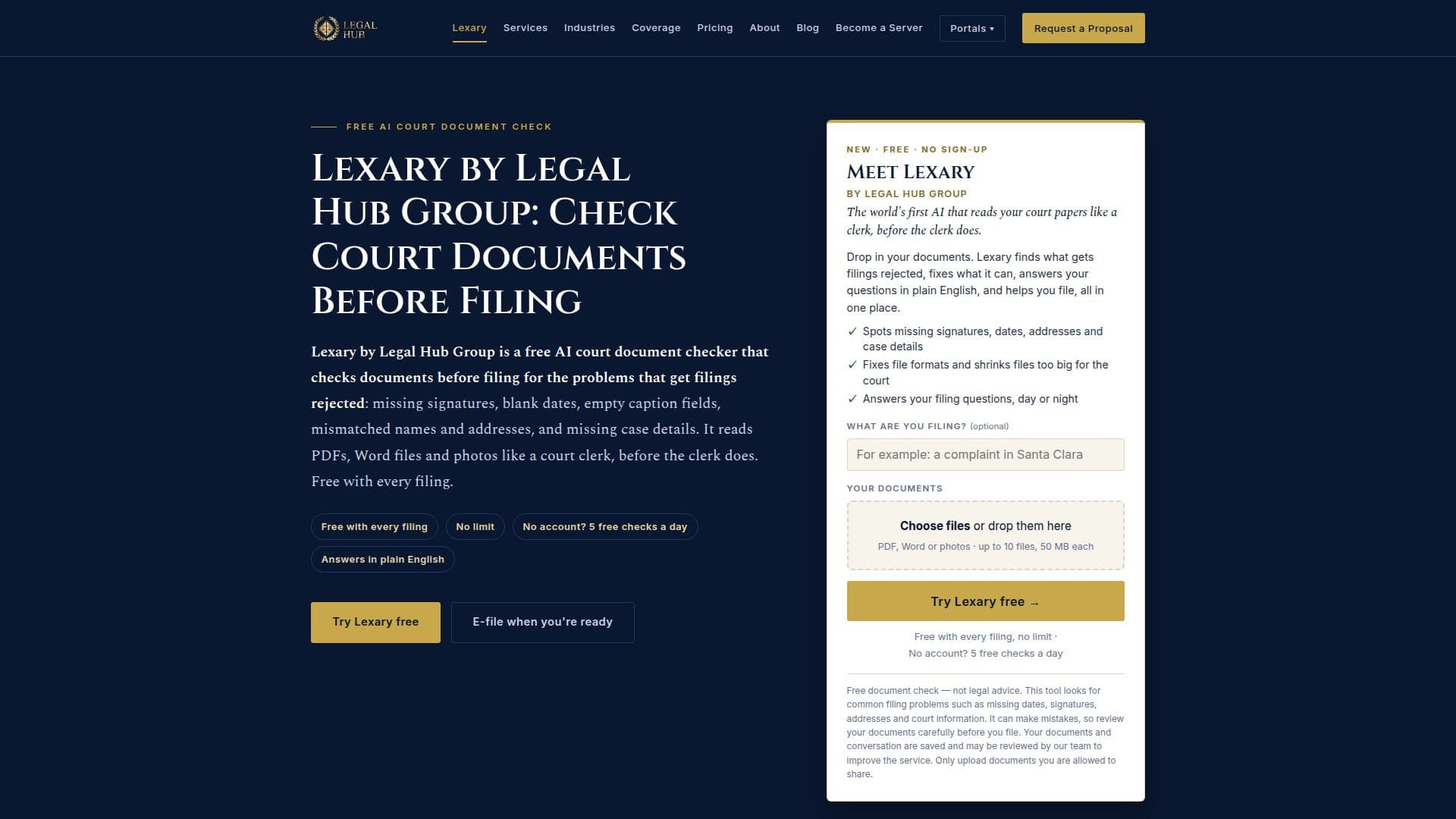 Lexary by Legal Hub Group のスクリーンショット