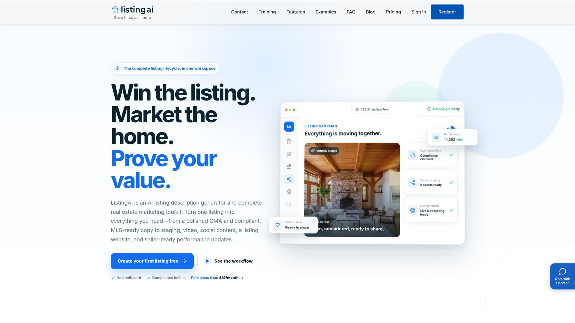 Herramientas Inmobiliarias de ListingAI screenshot