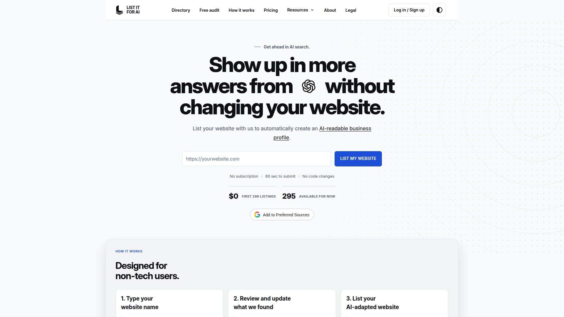 List It For AI screenshot