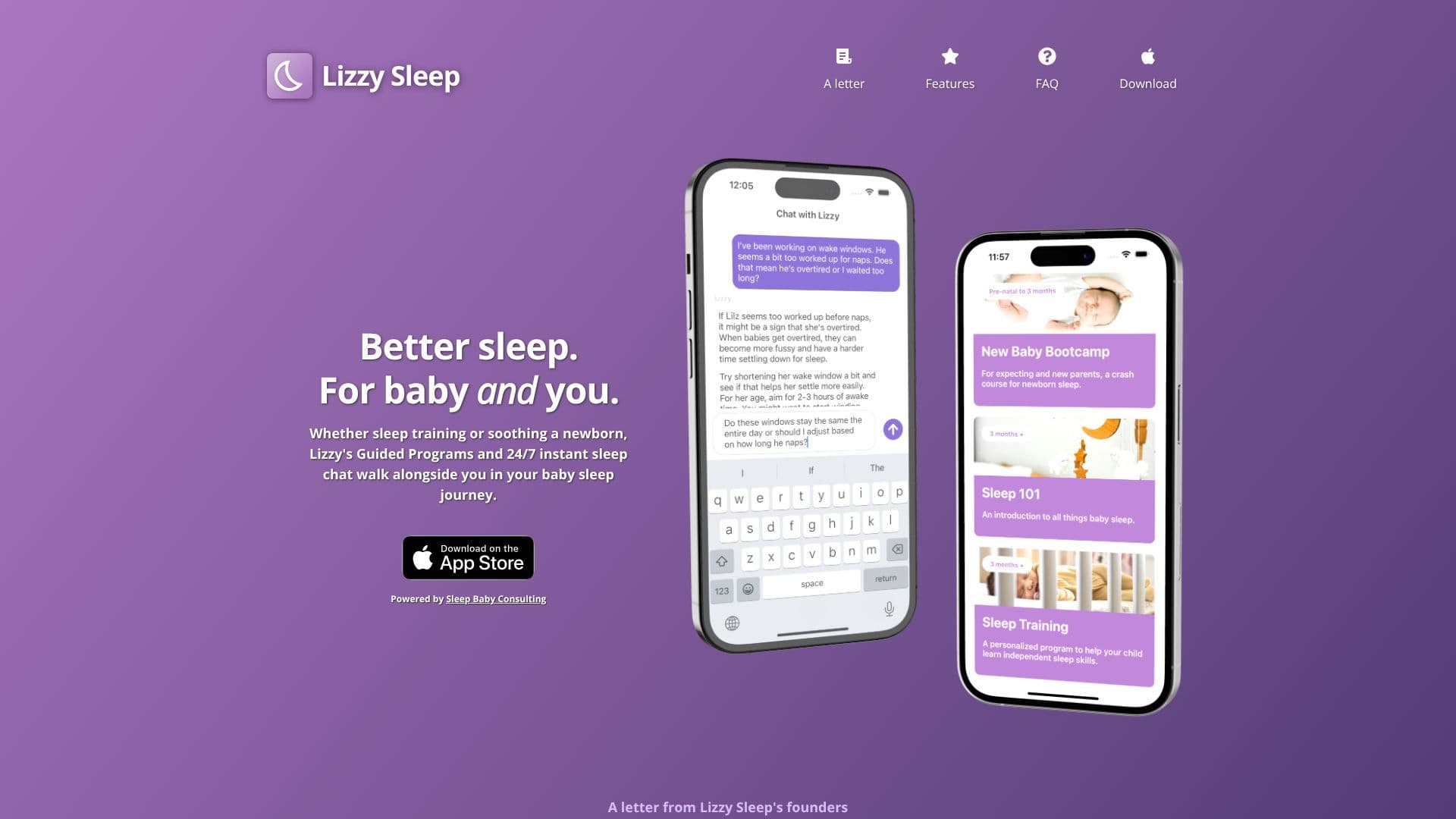 Captura de pantalla de Lizzy Sleep App