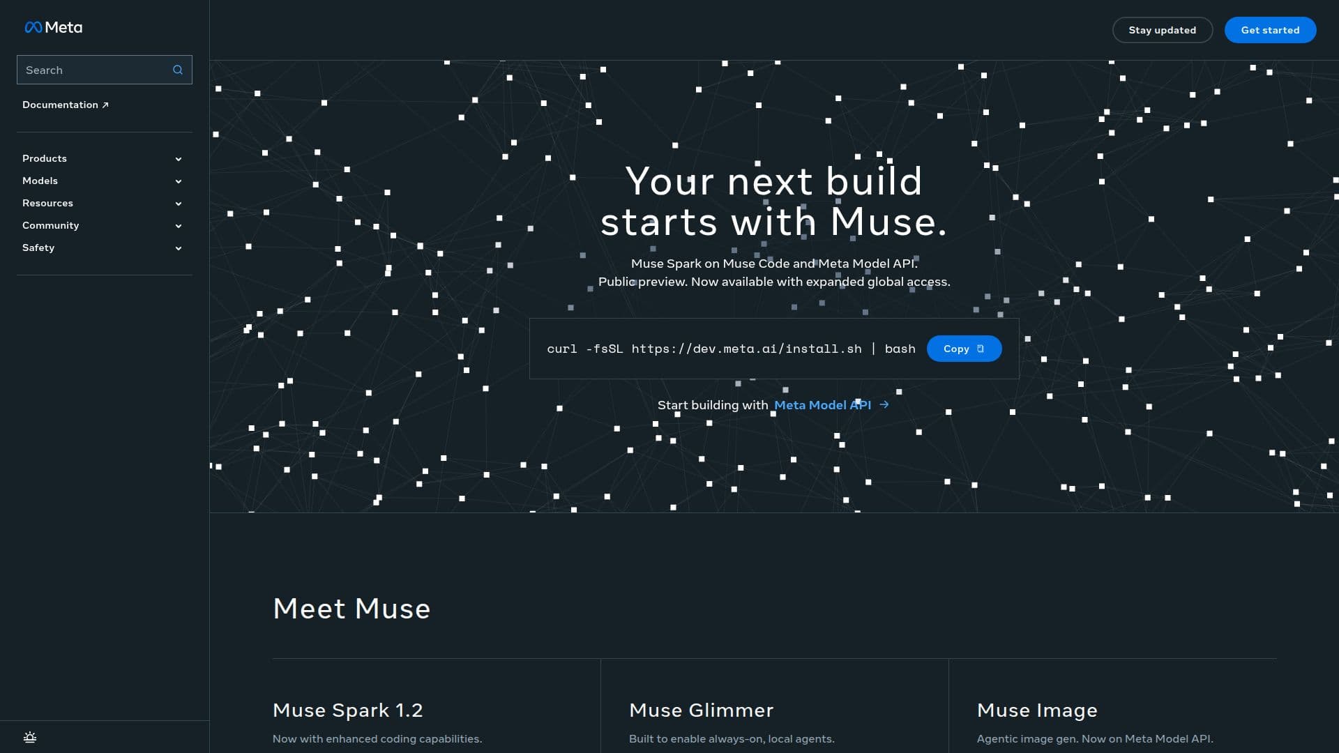 Meta AI Developer screenshot