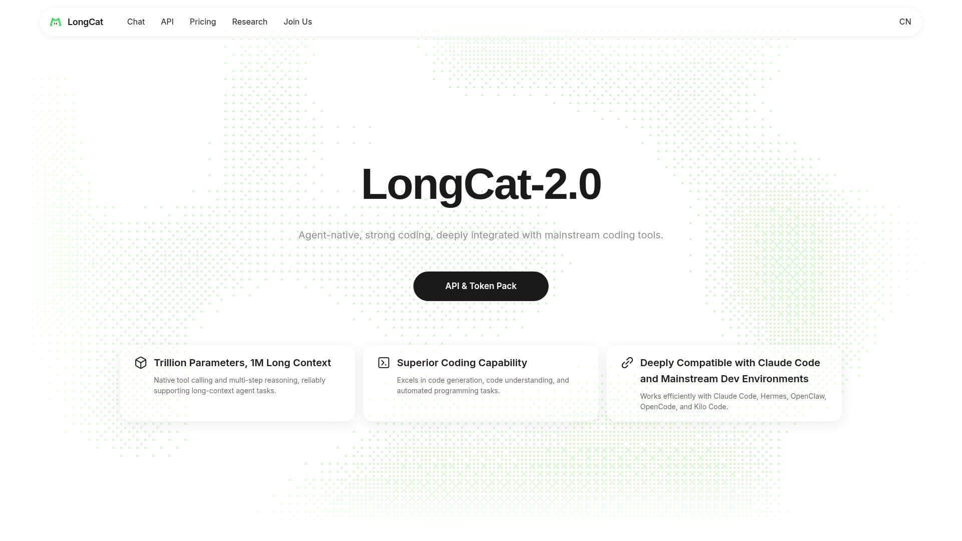 LongCat 2.0 - AI Coding Agent screenshot