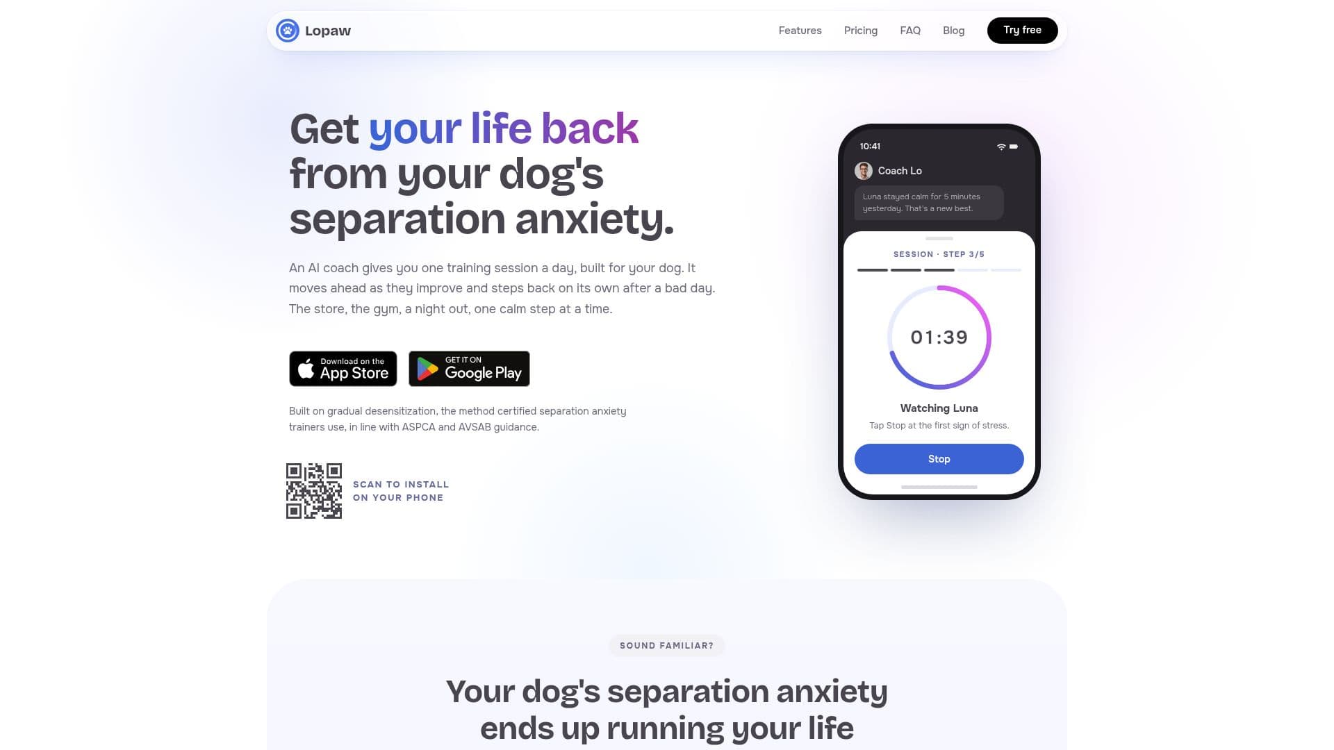 Lopaw screenshot