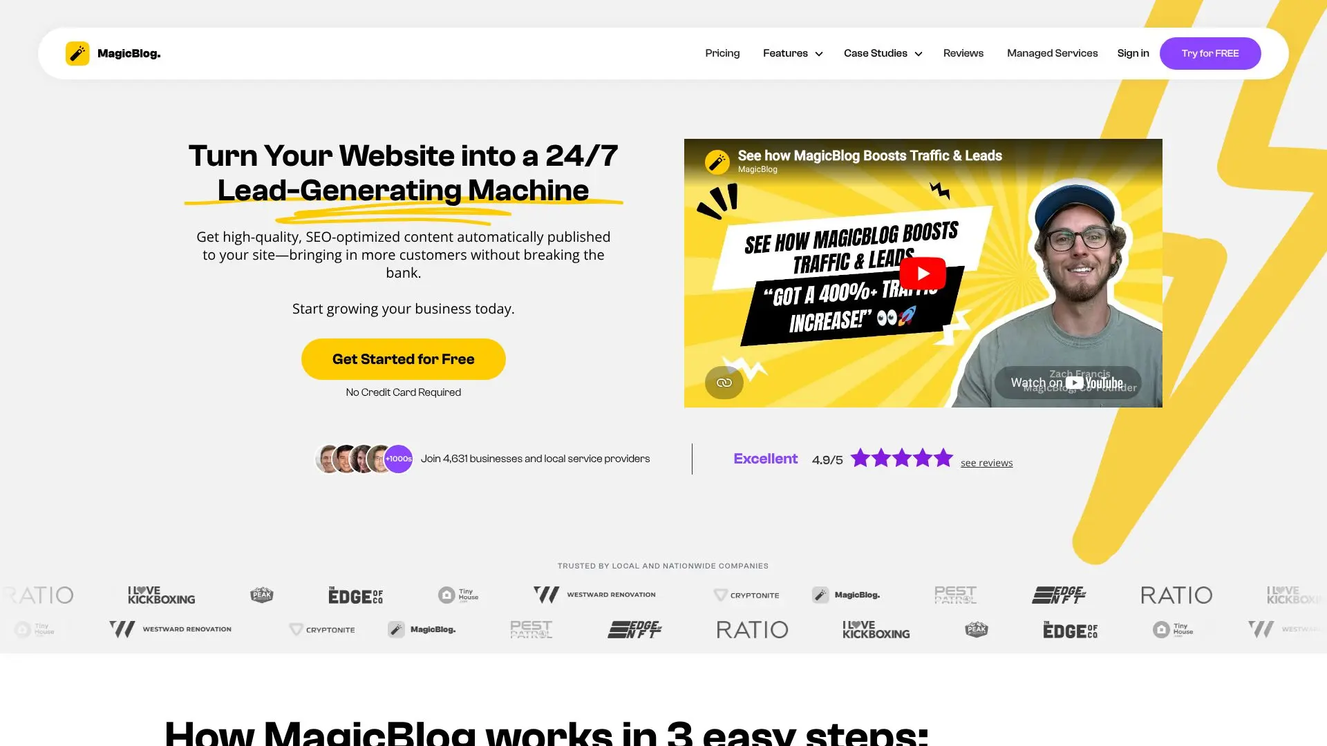 MagicBlog AI AutoBlogger screenshot