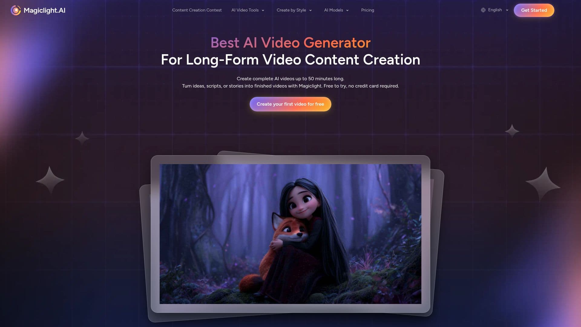 Tangkapan layar MagicLight