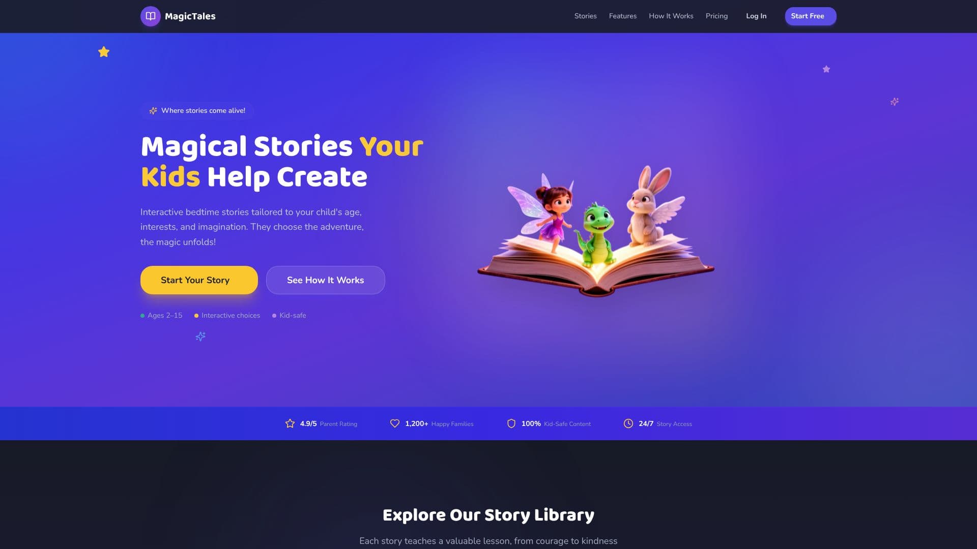 MagicTales 互动故事 截图
