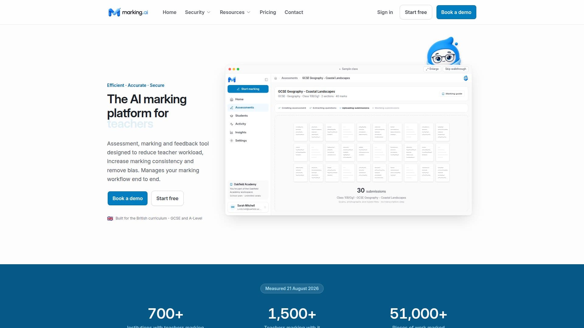 Marking.ai screenshot