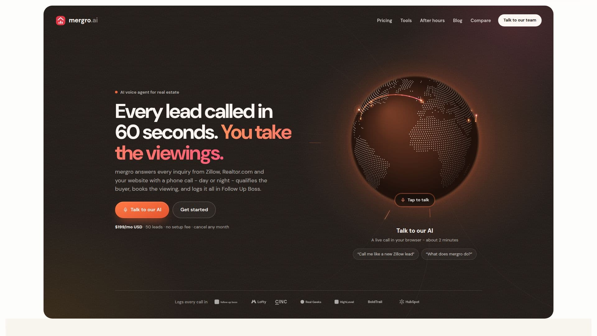 Mergro.ai 스크린샷