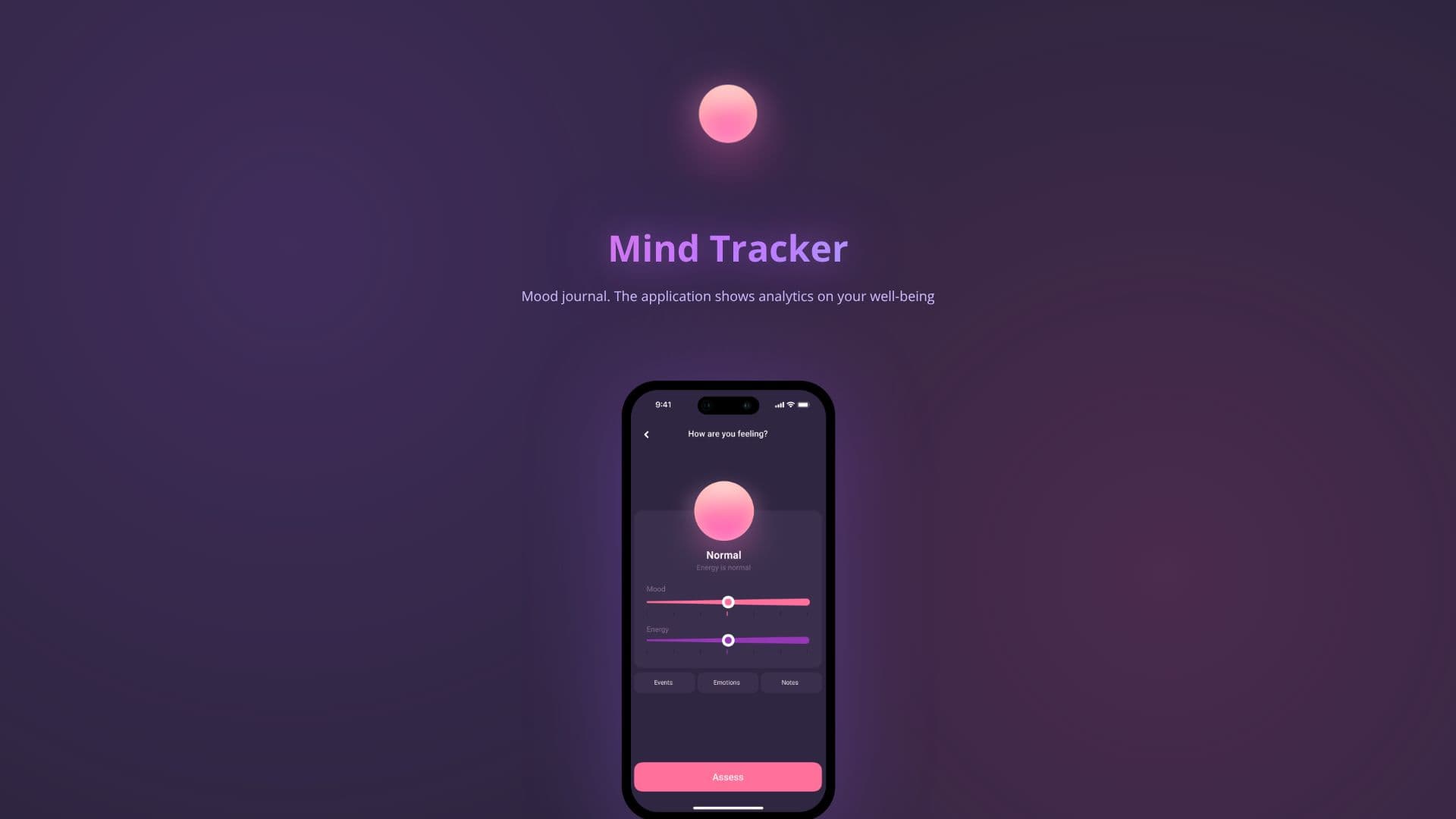 Mind Tracker のスクリーンショット