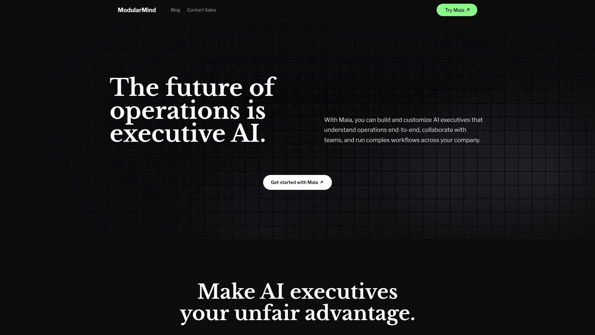 ModularMind | Executive AI 스크린샷