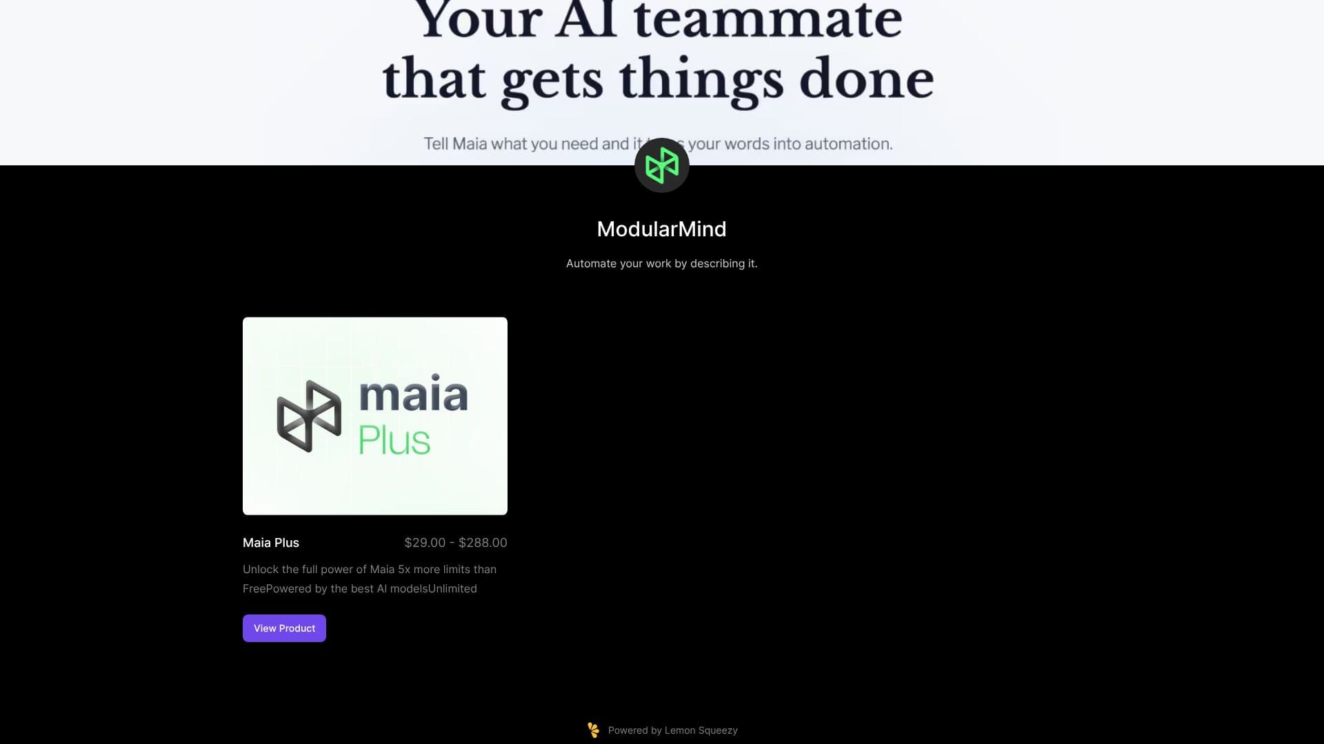 لقطة شاشة لـ ModularMind