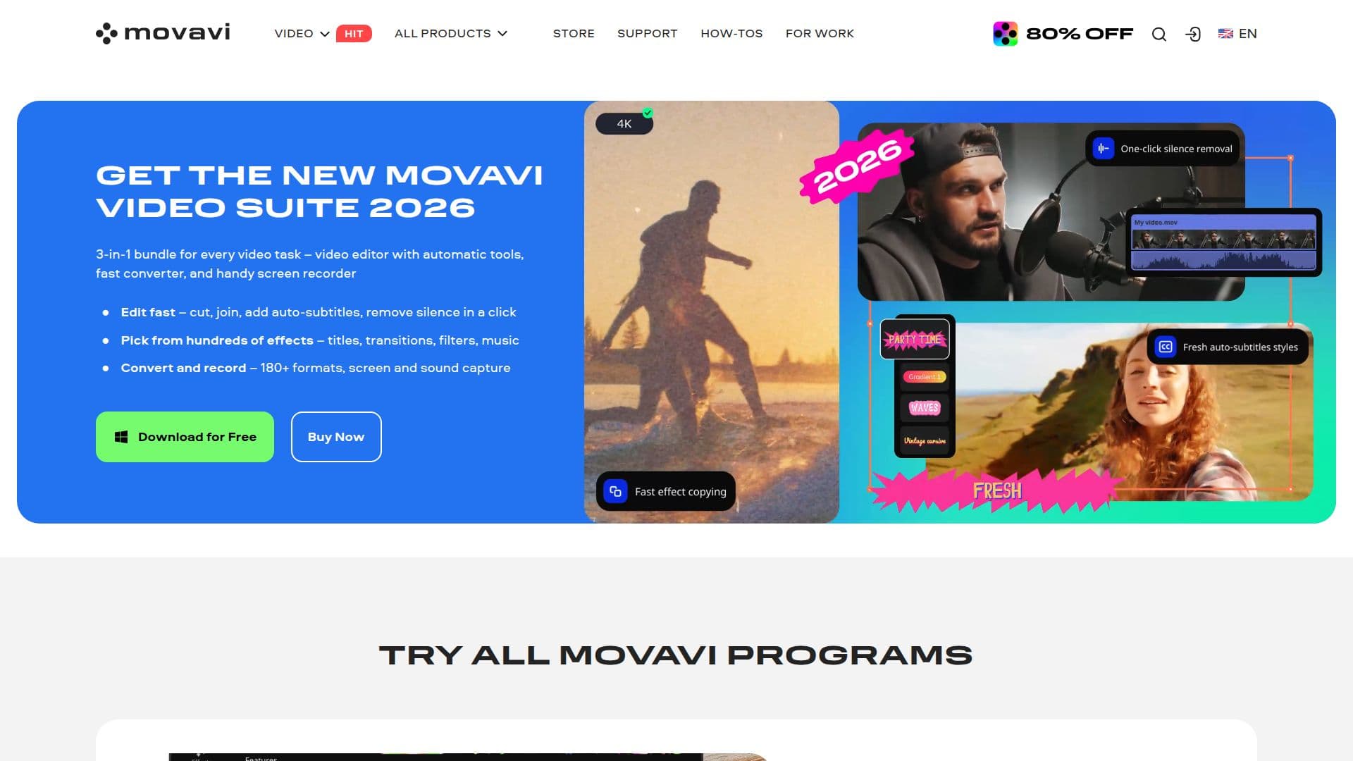 Скриншот Movavi