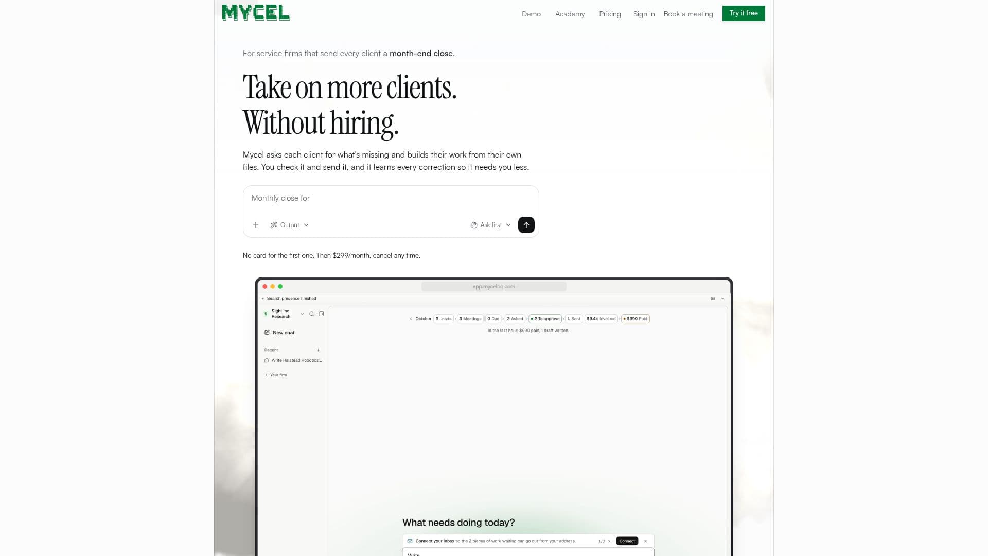 Mycel 스크린샷