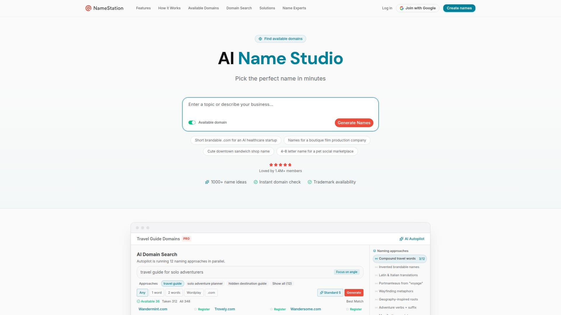 NameStation screenshot