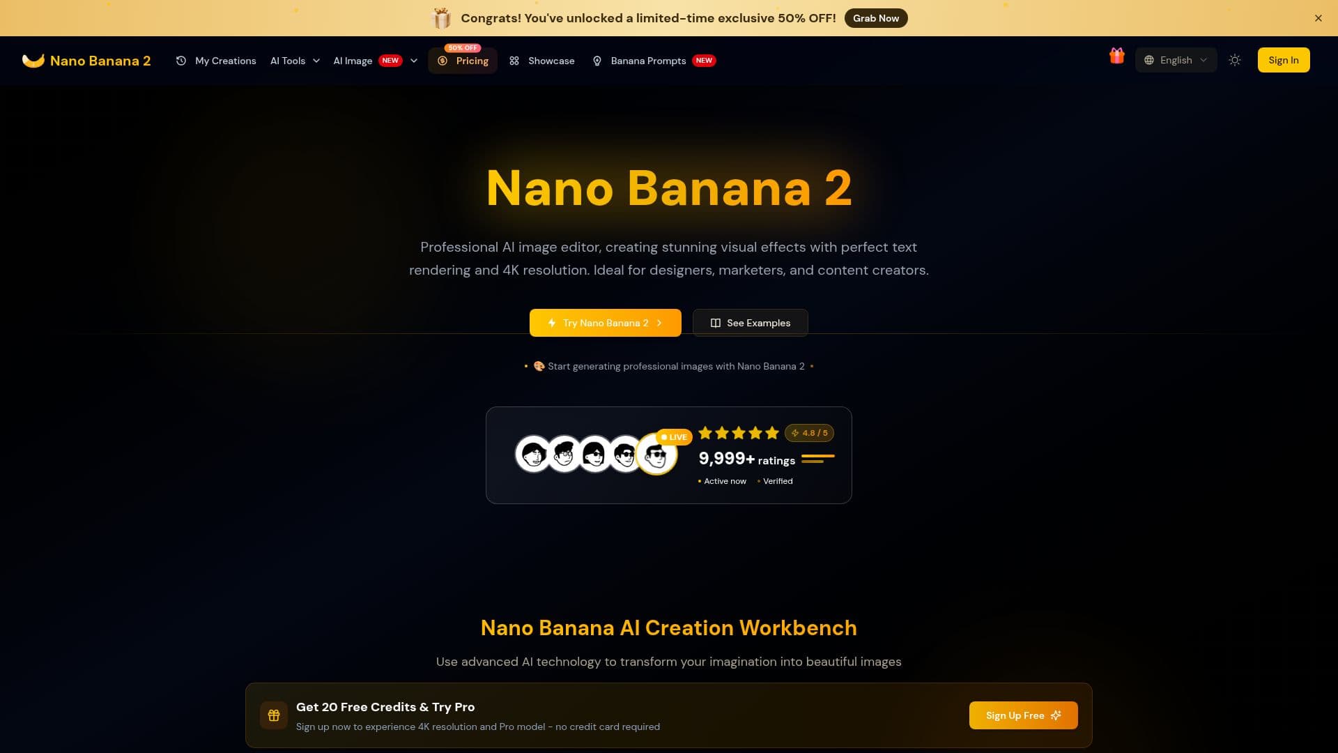 Captura de pantalla de Nano Banana 2
