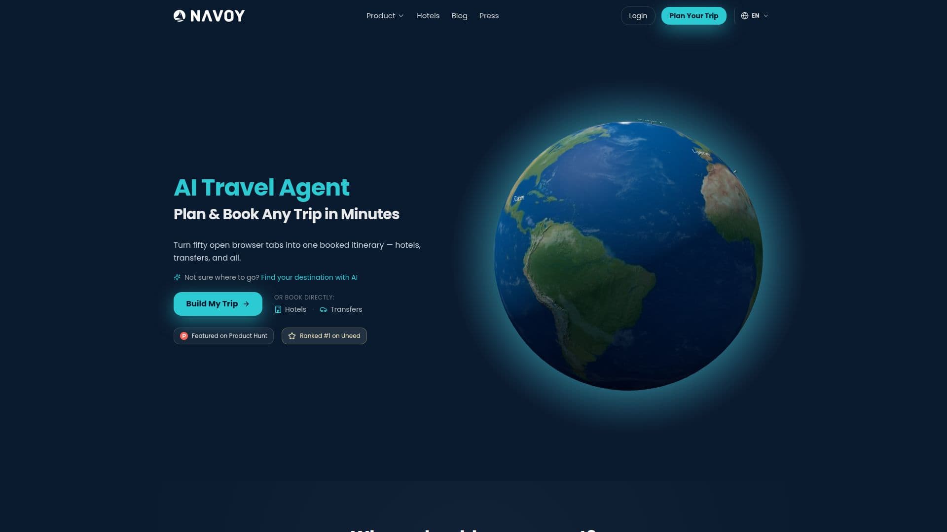 Screenshot von Navoy