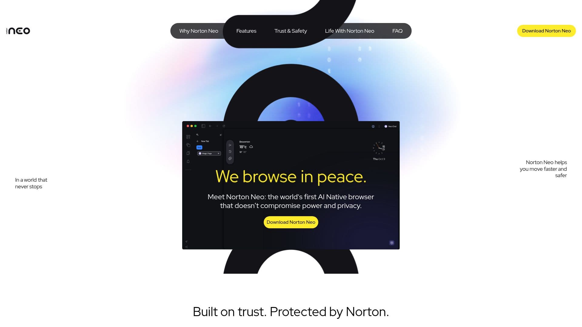 Скриншот Norton Neo