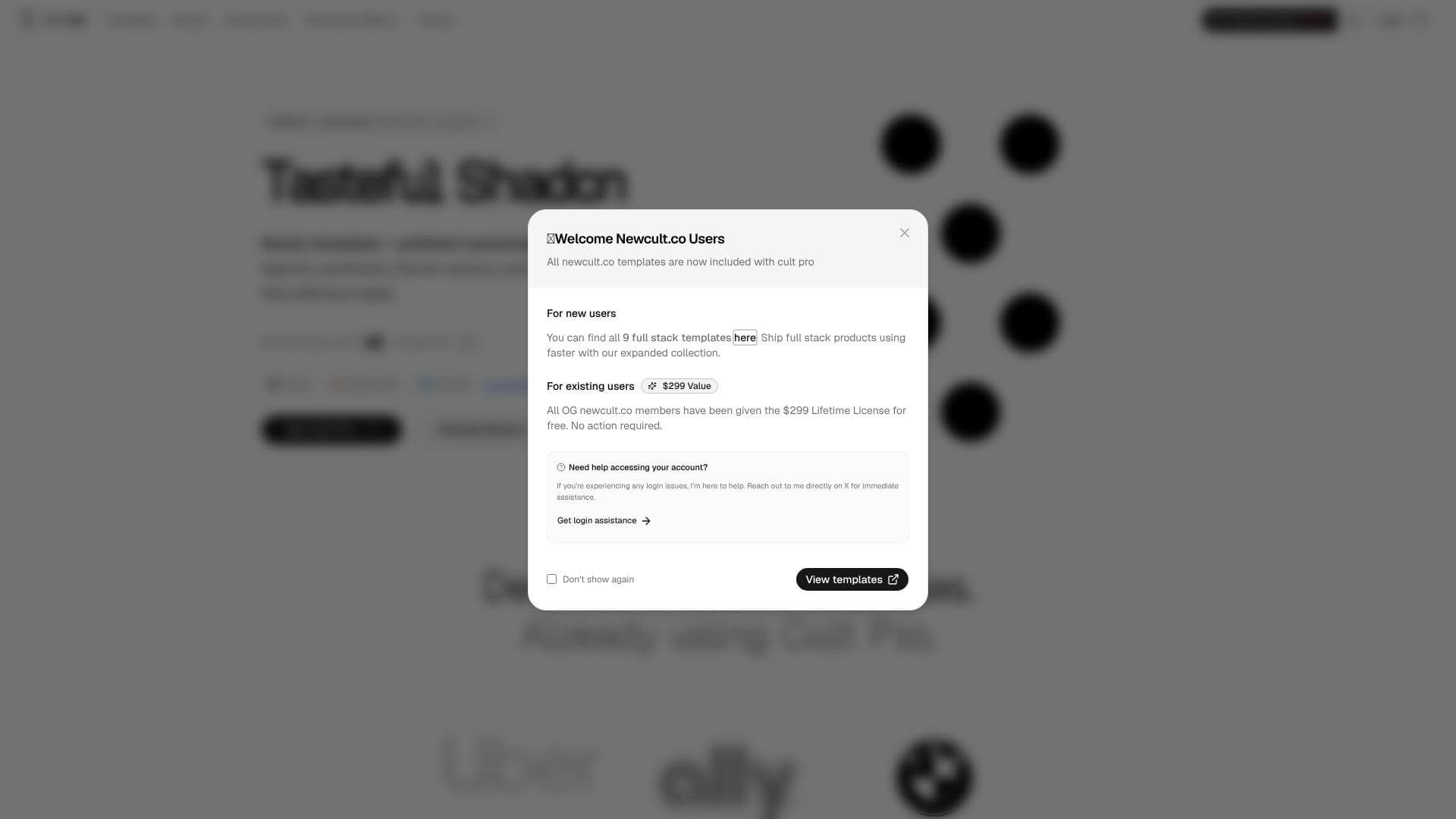 Capture d’écran de Cult UI Pro
