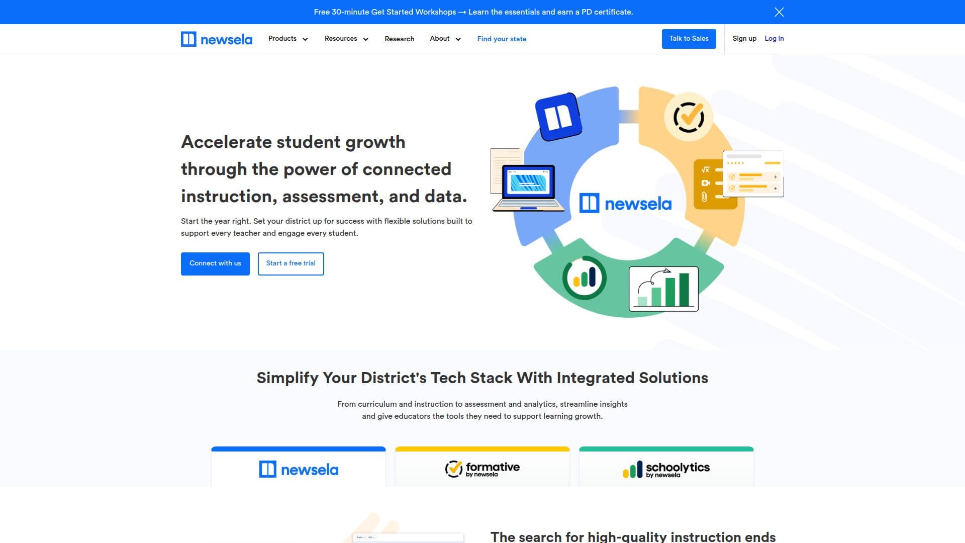 Newsela screenshot