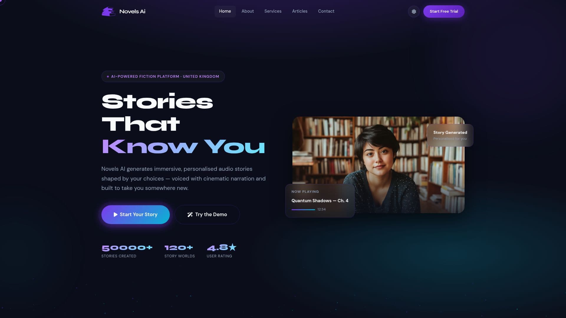 Novels AI screenshot