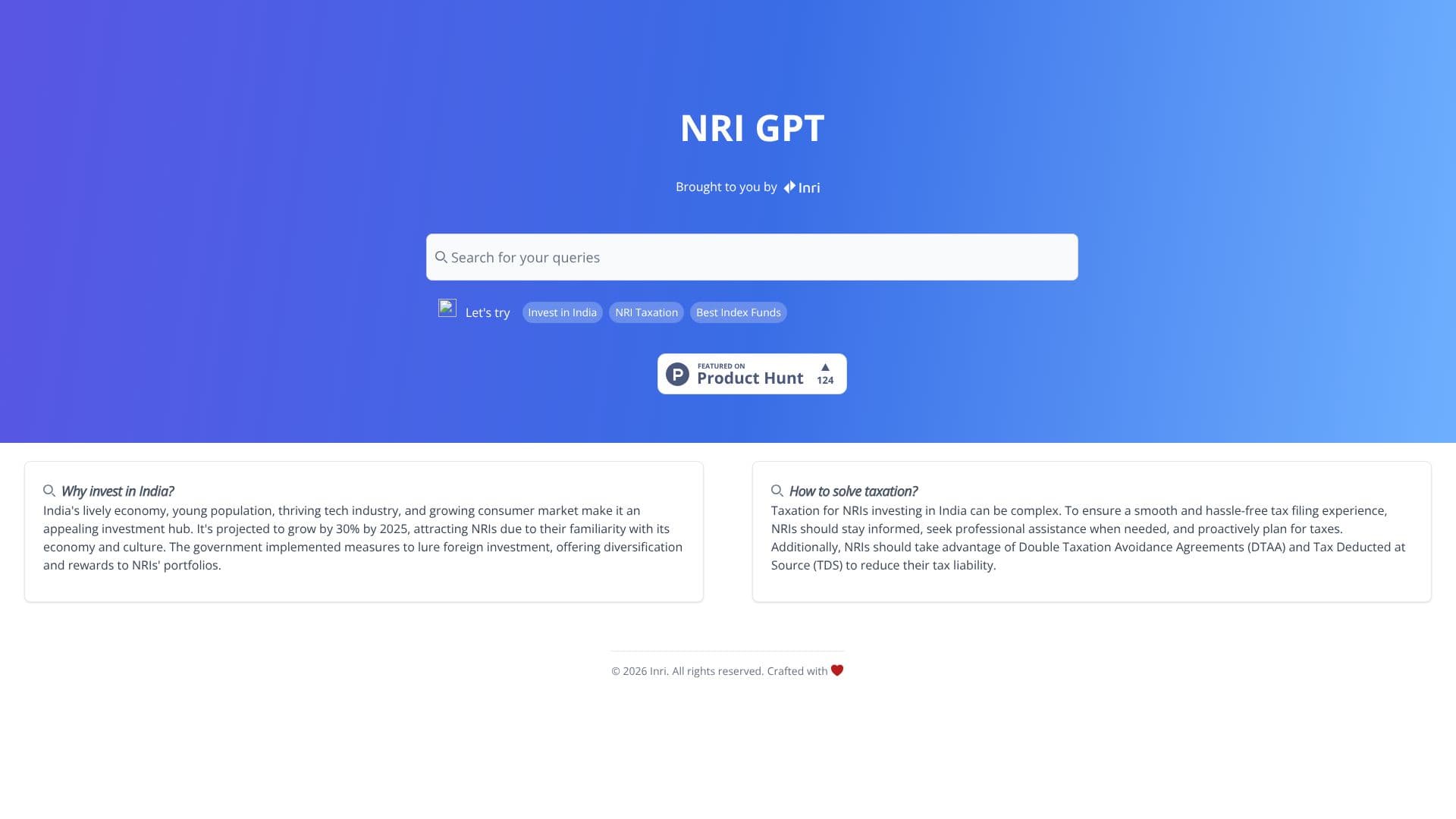 Capture d’écran de NRI GPT