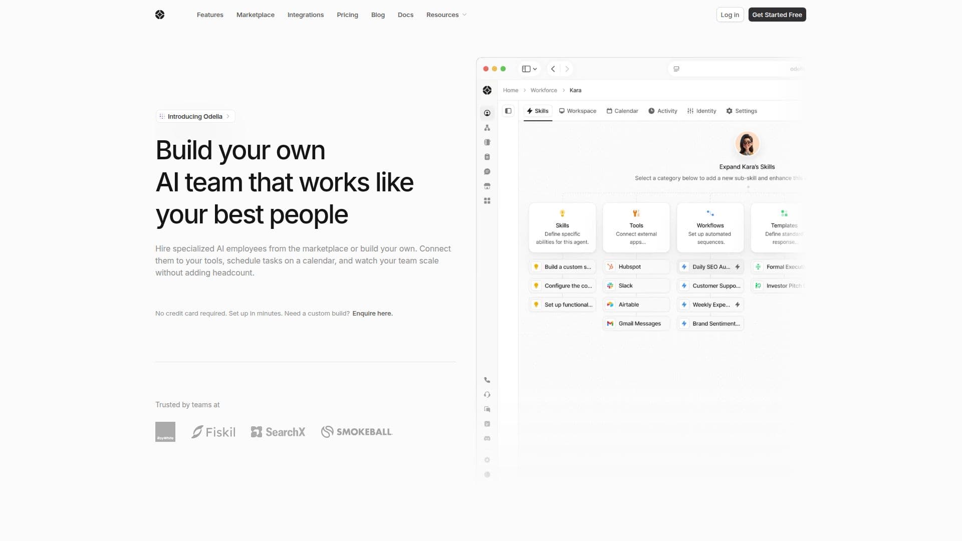 Odella screenshot