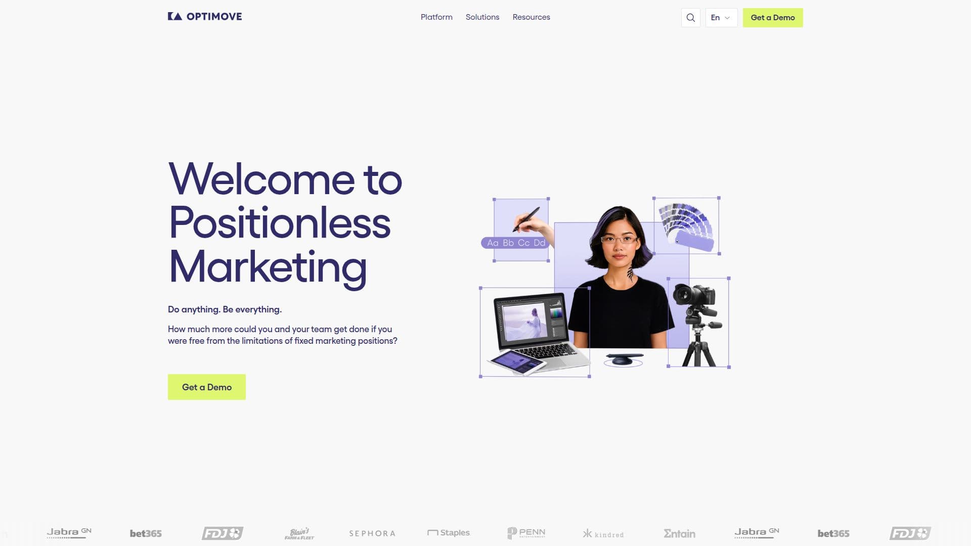 Optimove Positionless Marketing Platform screenshot