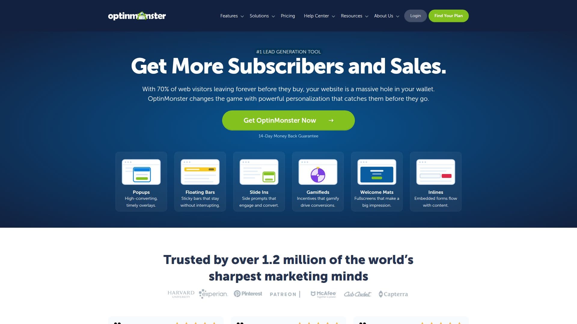 OptinMonster screenshot