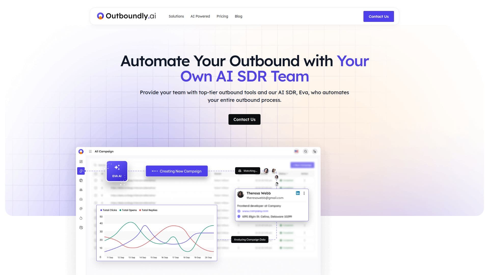 Captura de pantalla de Outboundly