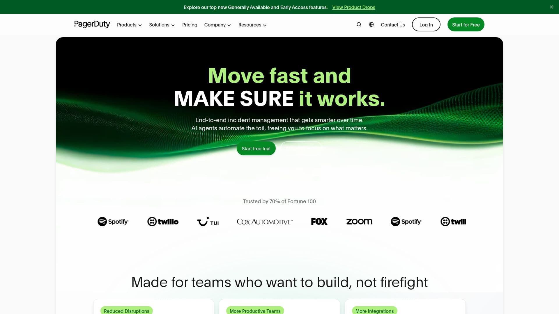 PagerDuty screenshot