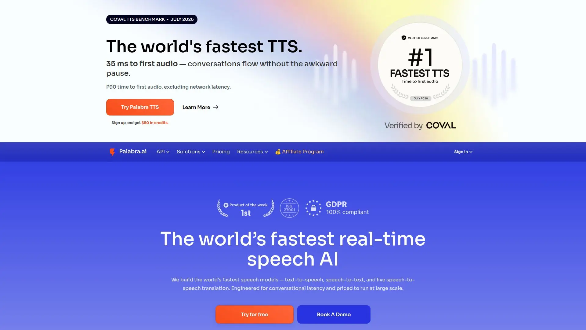 Palabra.ai screenshot