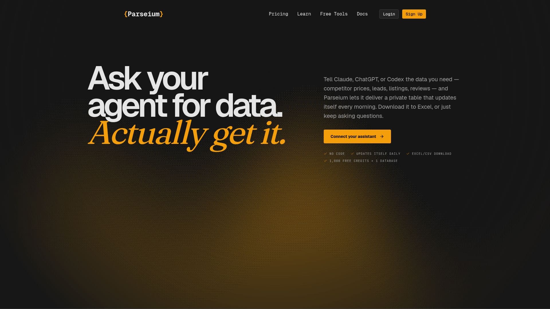 لقطة شاشة لـ Parseium
