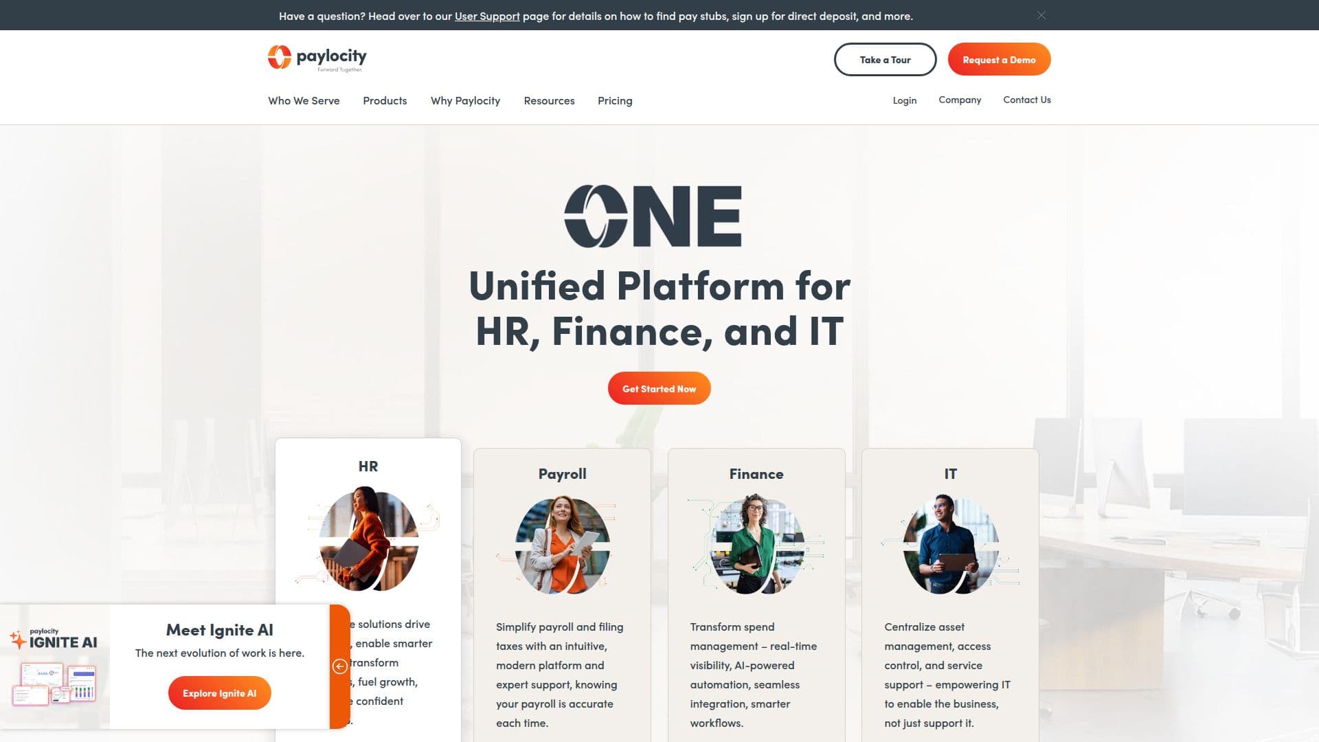 لقطة شاشة لـ Paylocity