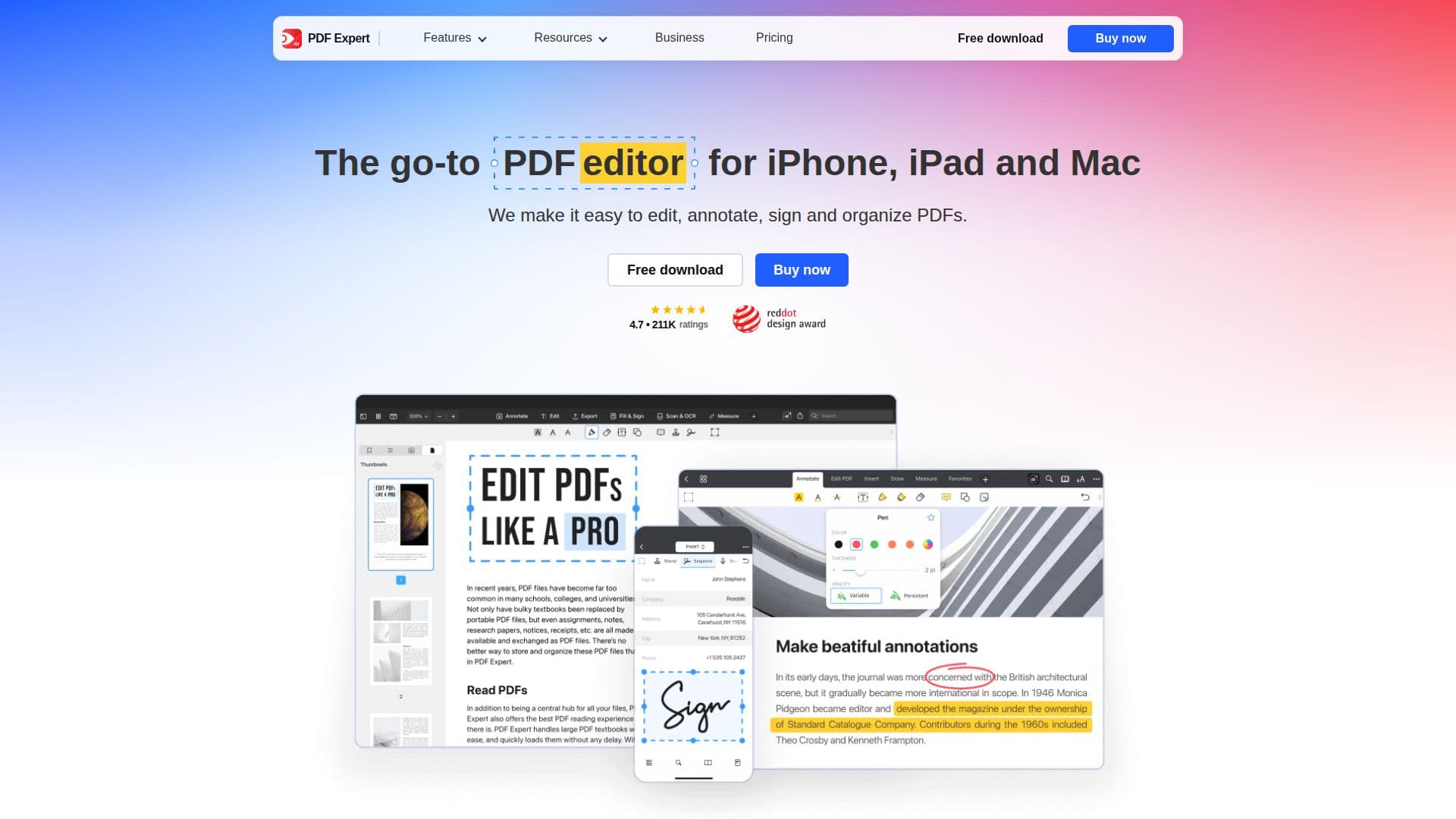 PDF Expert screenshot