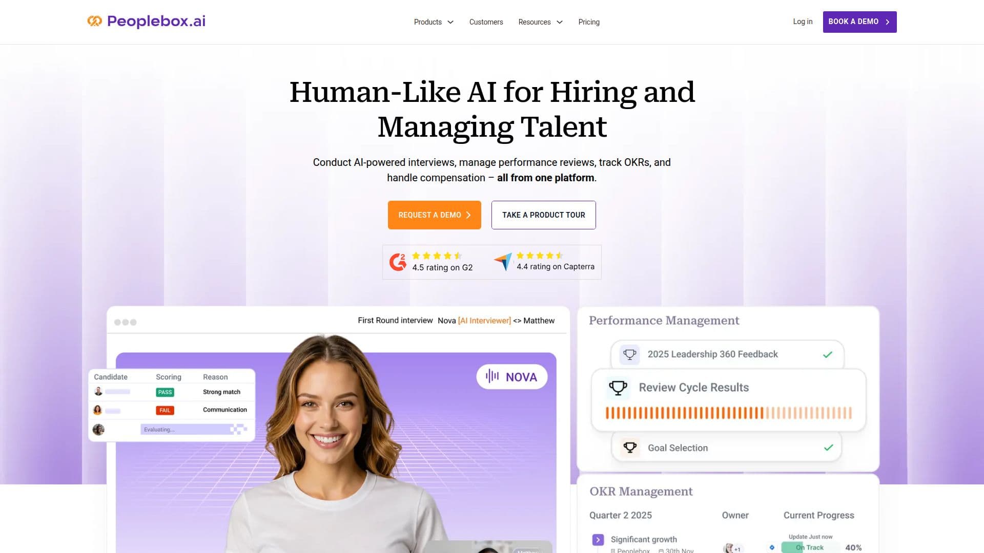 Peoplebox.ai Talent Management Software screenshot