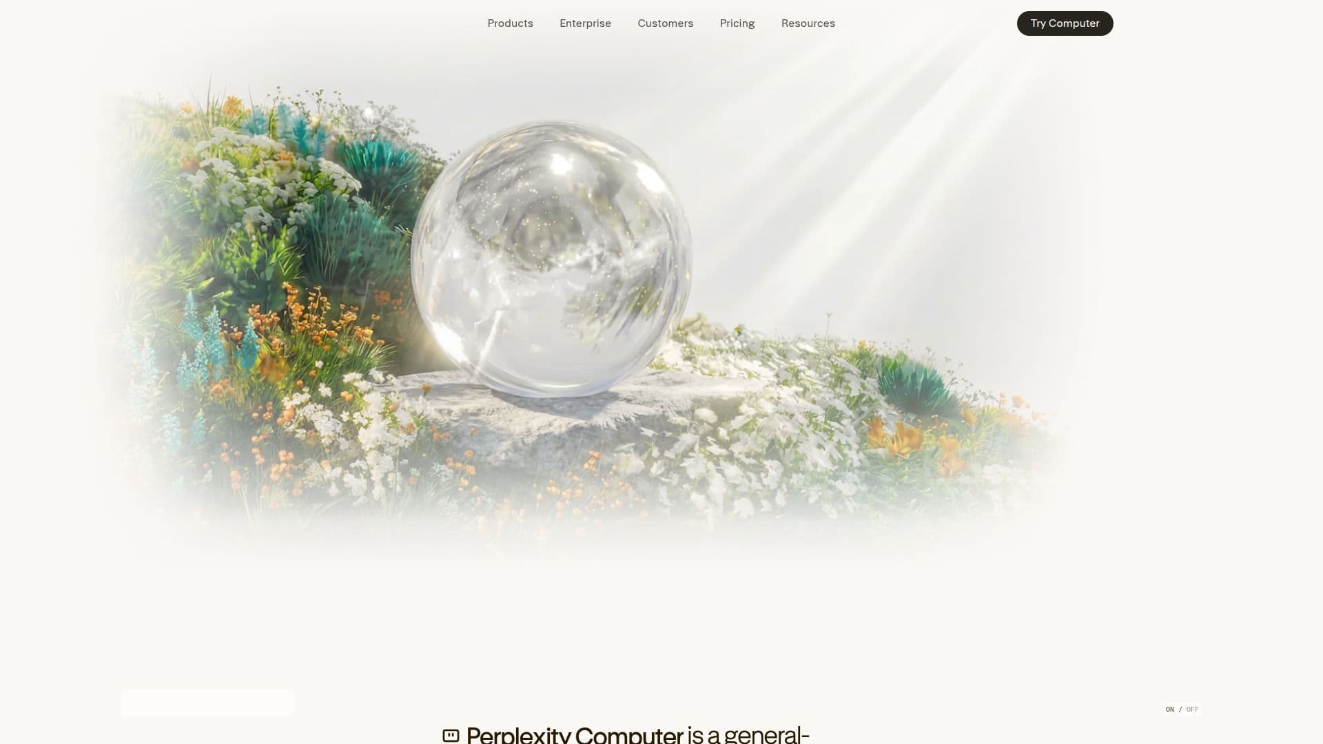 Perplexity Computer screenshot