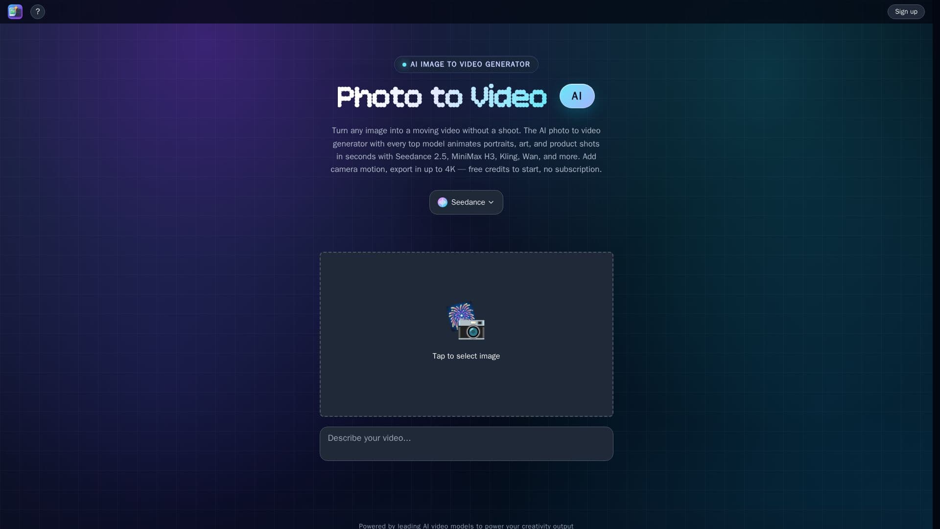 Photo to Video AI screenshot