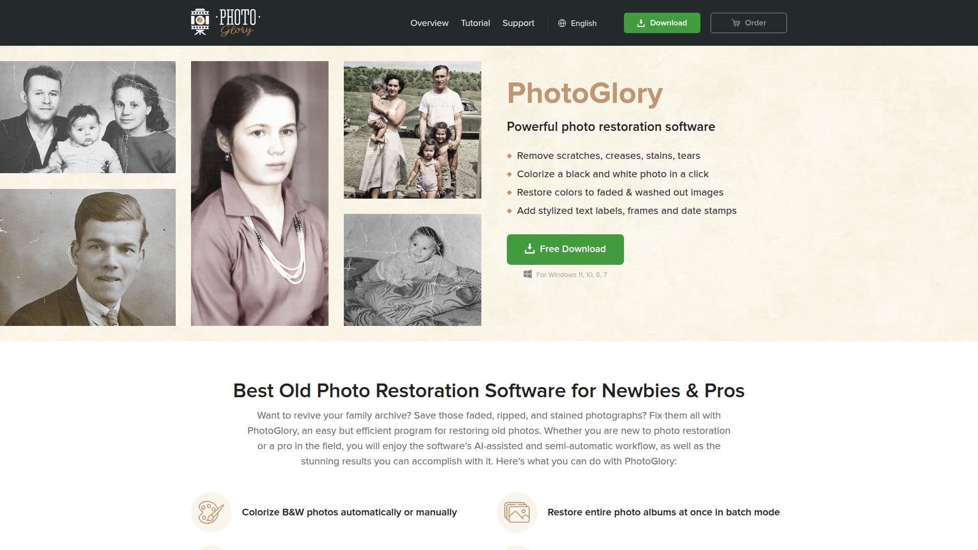 PhotoGlory screenshot