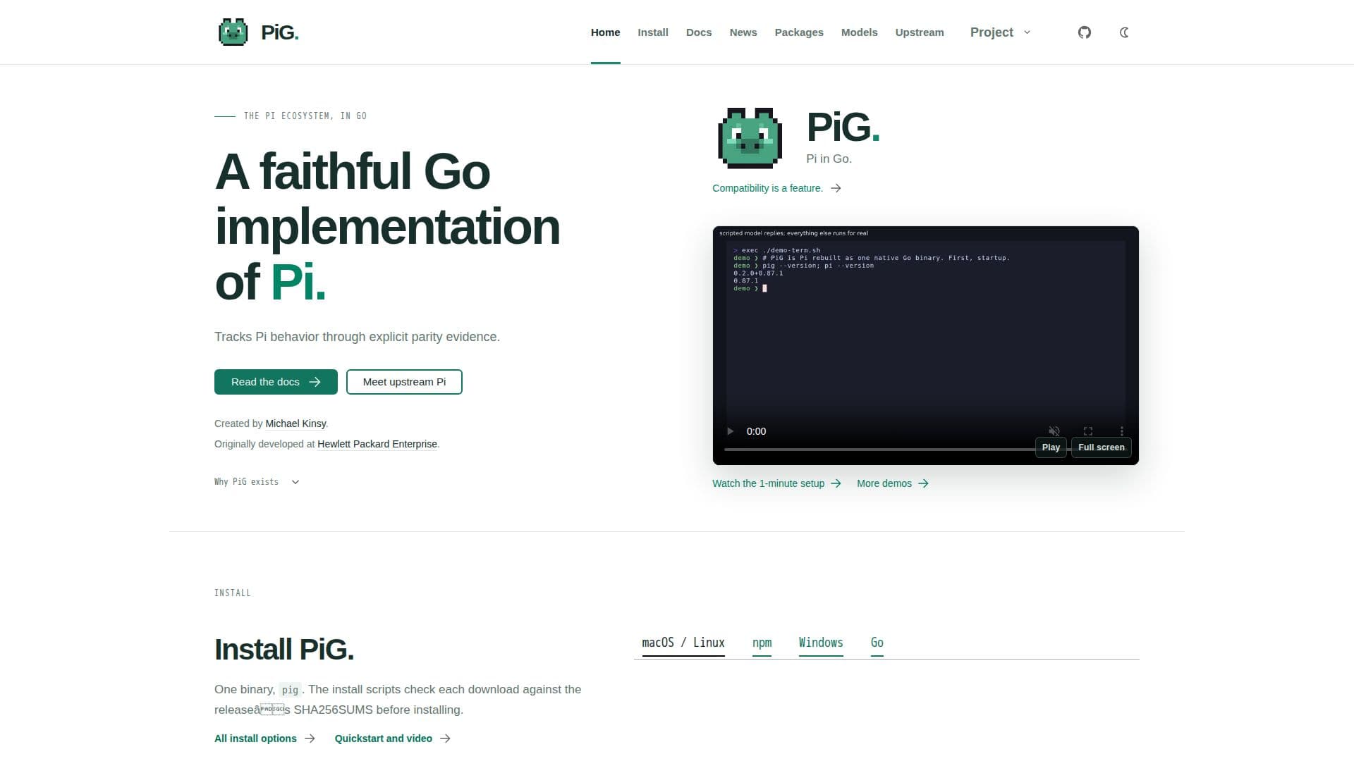 PiG: Pi의 신뢰할 수 있는 Go 구현 스크린샷